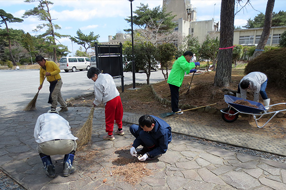 写真：観光地清掃受託業務